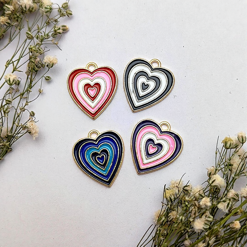 Heart Multicolour Charms - 1